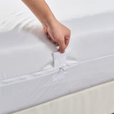 Zippered 6 sided waterproof mattress encasement