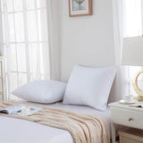 Microfiber waterproof pillow protector