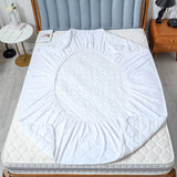 Quilted waterproof mattress protector