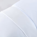 Microfiber waterproof pillow protector