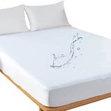 Polyester Jersey waterproof mattress protector