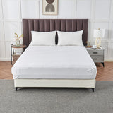 Zippered 6 sided waterproof mattress encasement