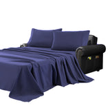 Microfiber bed sheet set