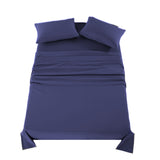 Microfiber bed sheet set